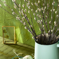 Pussy willow 10, 20 branchES 22″-24″ long pussy willow branch Rustic home  decor woodland easter dried flower arrangement dried pussywillow –  7LeafShop Wedding Bouquets