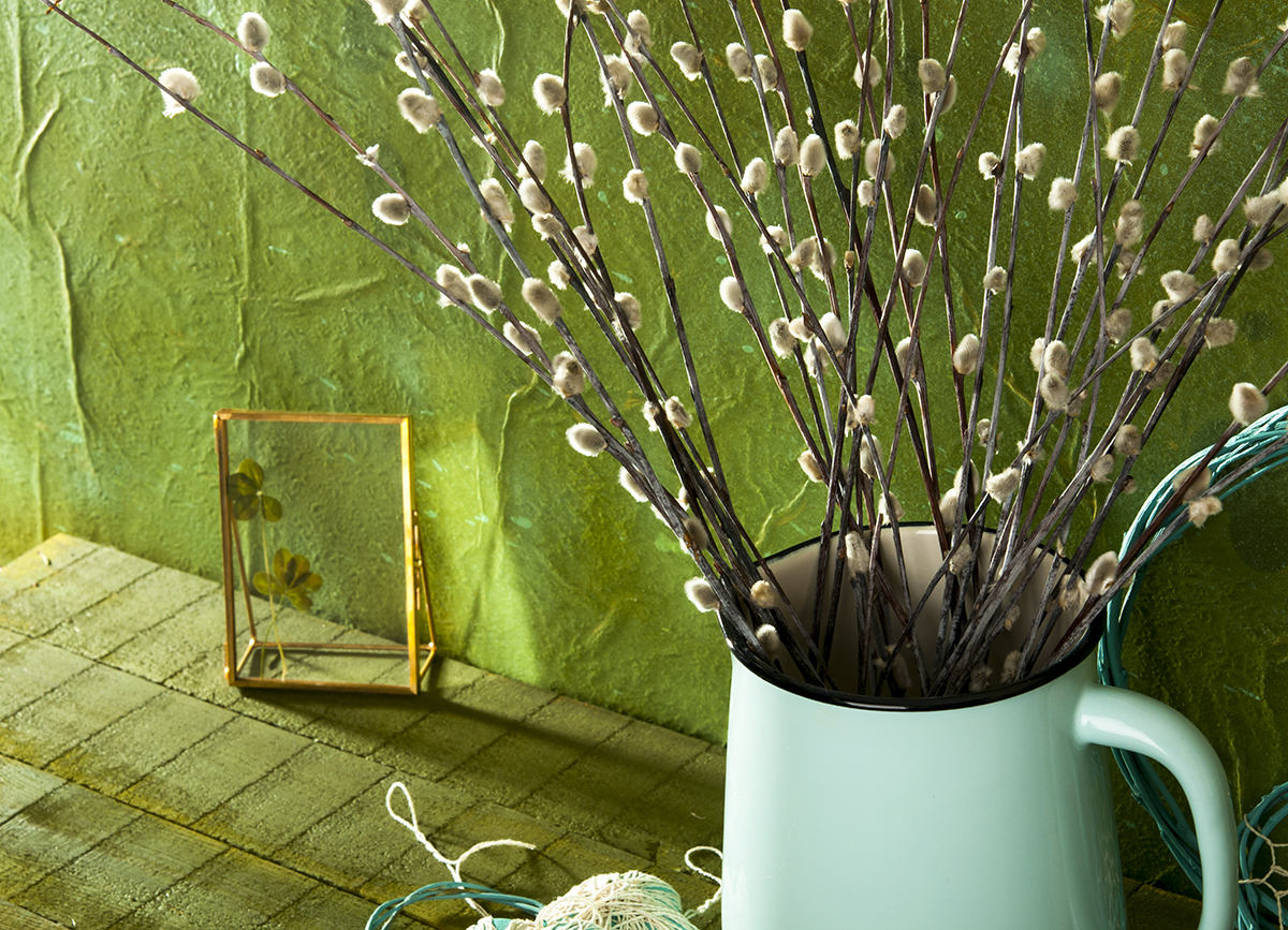 Pussy willow 10, 20 branchES 22″-24″ long pussy willow branch Rustic home  decor woodland easter dried flower arrangement dried pussywillow –  7LeafShop Wedding Bouquets