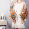 rustic style wedding bouquets