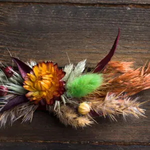 Floral Clip for Autumn wedding bouquet set