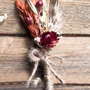 Boutonniere Type 3 for Autumn wedding bouquet set