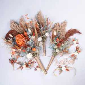 Tiffany Burnt orange rust sage blue terracotta wedding Set