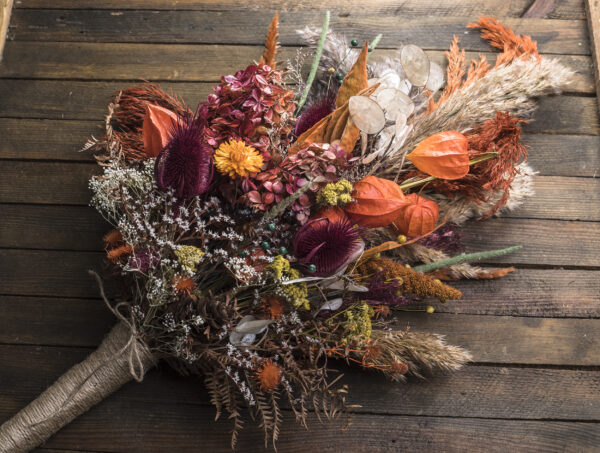 Set-01 - fall-autumn-wedding-bouquet-set-burgundy-orange-pampas-grass-2022