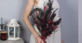 wedding-sets - fall-autumn-burgundy-black-gothic-wedding-bouquet-pampas-grass-teasel-feather-thistle-dried-flowers-SET-2021-03