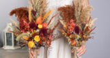 wedding-sets - fall-autumn-burgundy-orange-wedding-bouquet-with-pampas-grass-teasel-thistle-dried-flowers-SET-2021-01