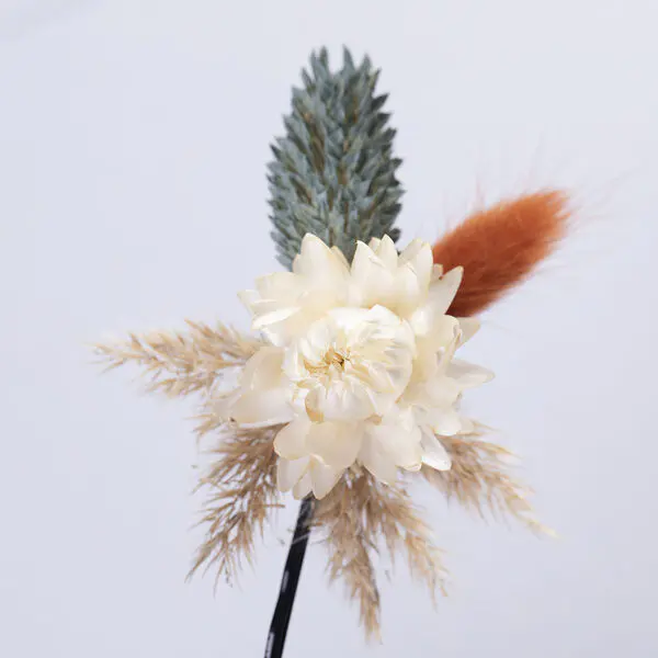 Bobby Pin - Orange Burgundy (type 3) - Image 2