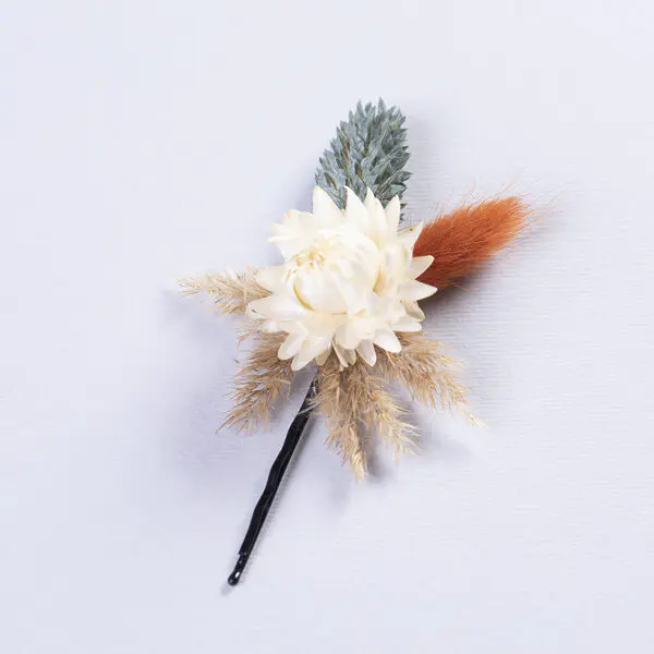 Bobby Pin - Orange Burgundy (type 3)