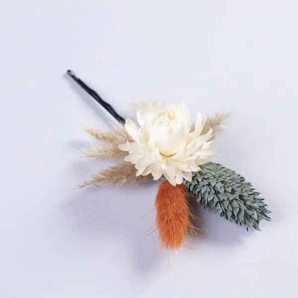 Bobby Pin - Orange Burgundy (type 3) - Image 3