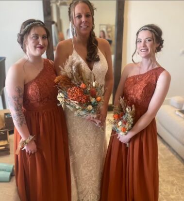 Wedding bouquets and Sets from Dried flowers 77