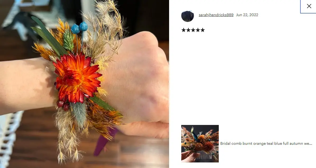 Wedding bouquets and Sets from Dried flowers 25