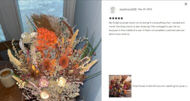 Wedding bouquets and Sets from Dried flowers 52