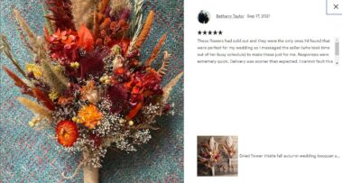 Wedding bouquets and Sets from Dried flowers 34