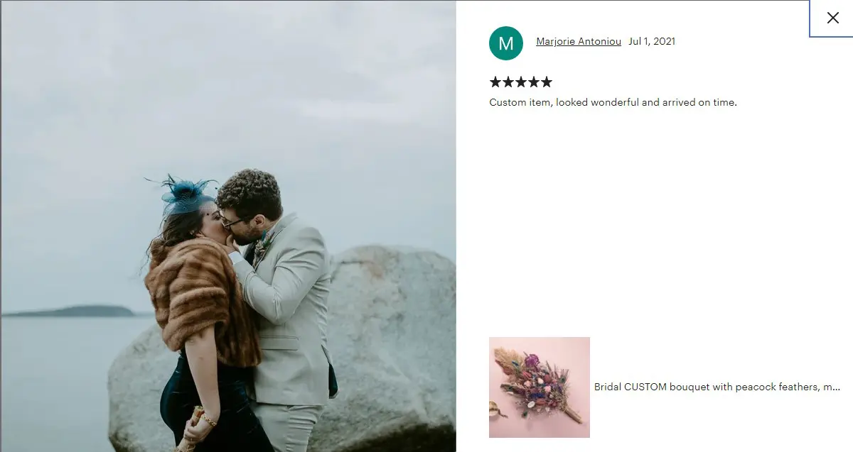 Wedding bouquets and Sets from Dried flowers 15