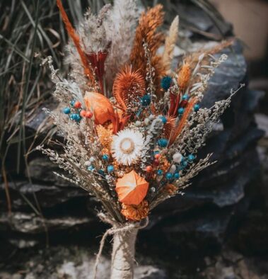 Wedding bouquets and Sets from Dried flowers 49