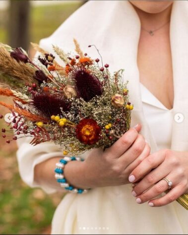 Wedding bouquets and Sets from Dried flowers 63